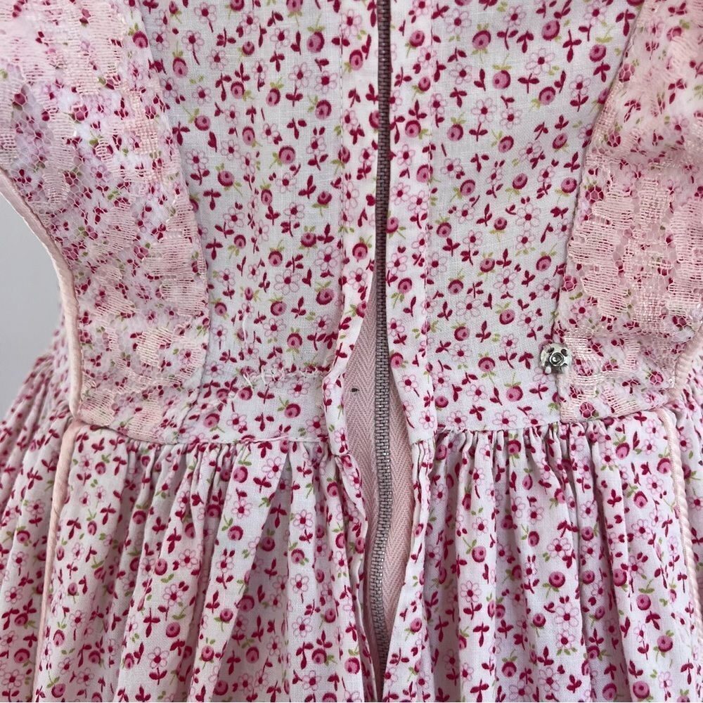 Vintage Puff Sleeve Prairie Dress XS - Picture 10 of 13